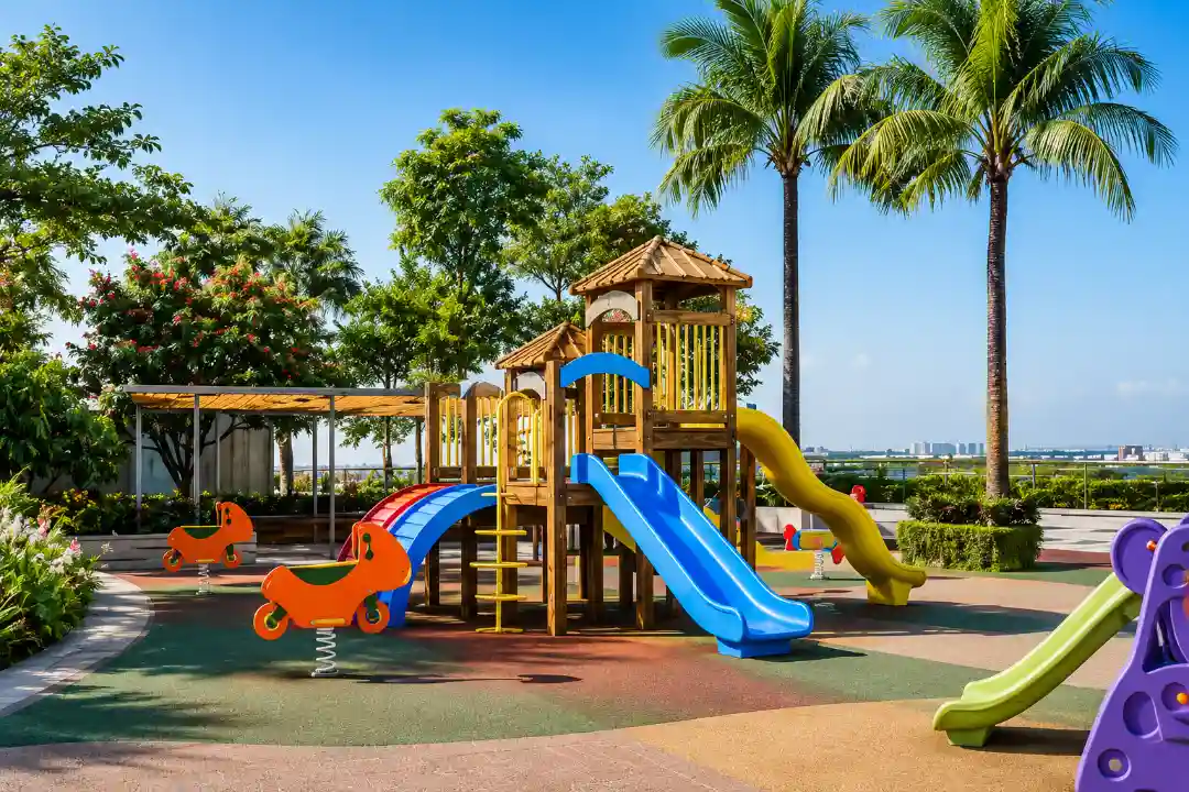 Children's play area at Down By The Water